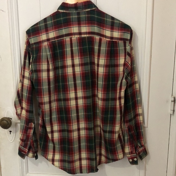 Vintage Tabi Plaid Tartan Button Down Shirt Medium - Picture 4 of 4